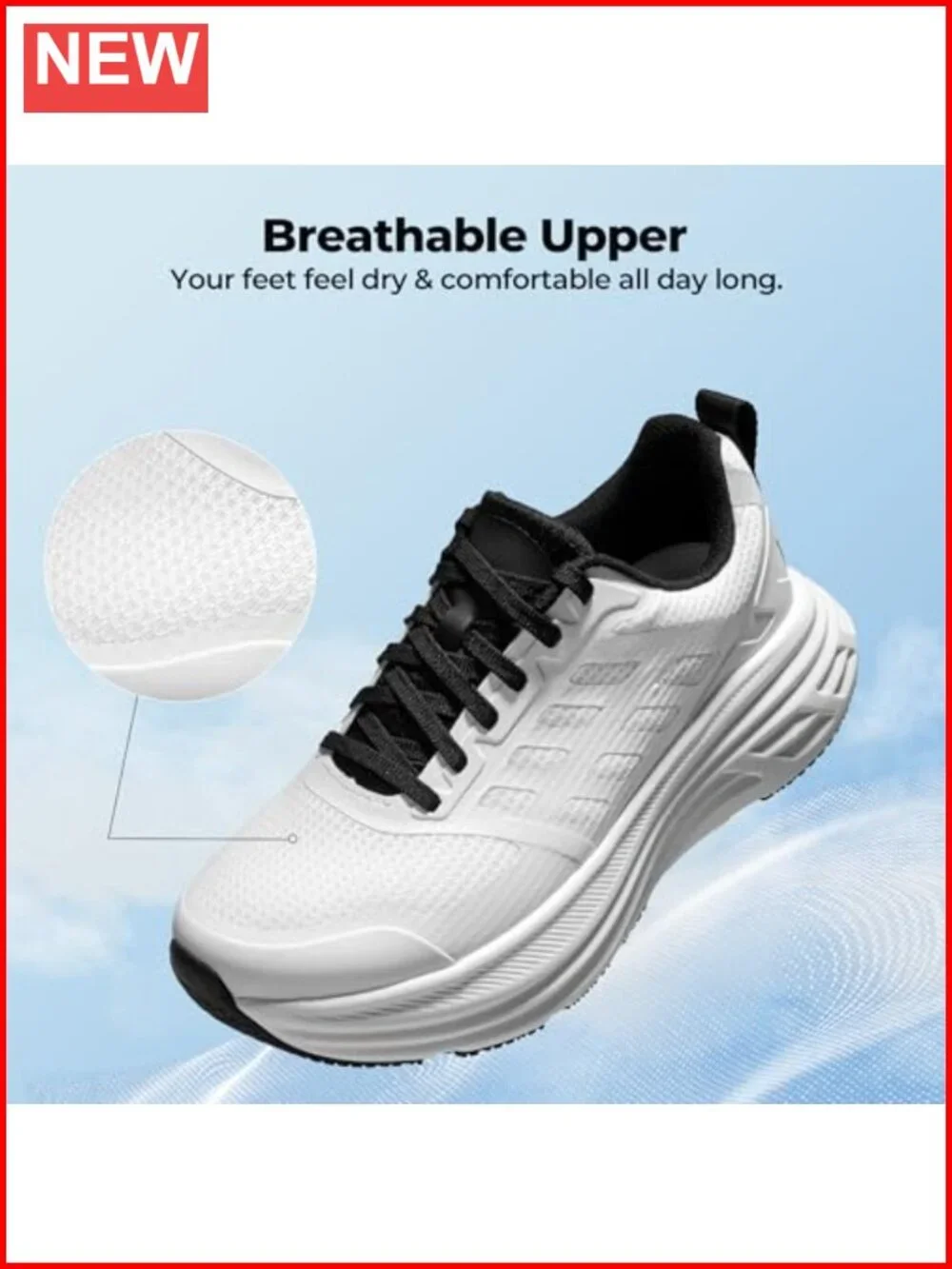 ActiveFloat Cushion Running Tennis Walking Shoes Non-Slip Breathable Workout